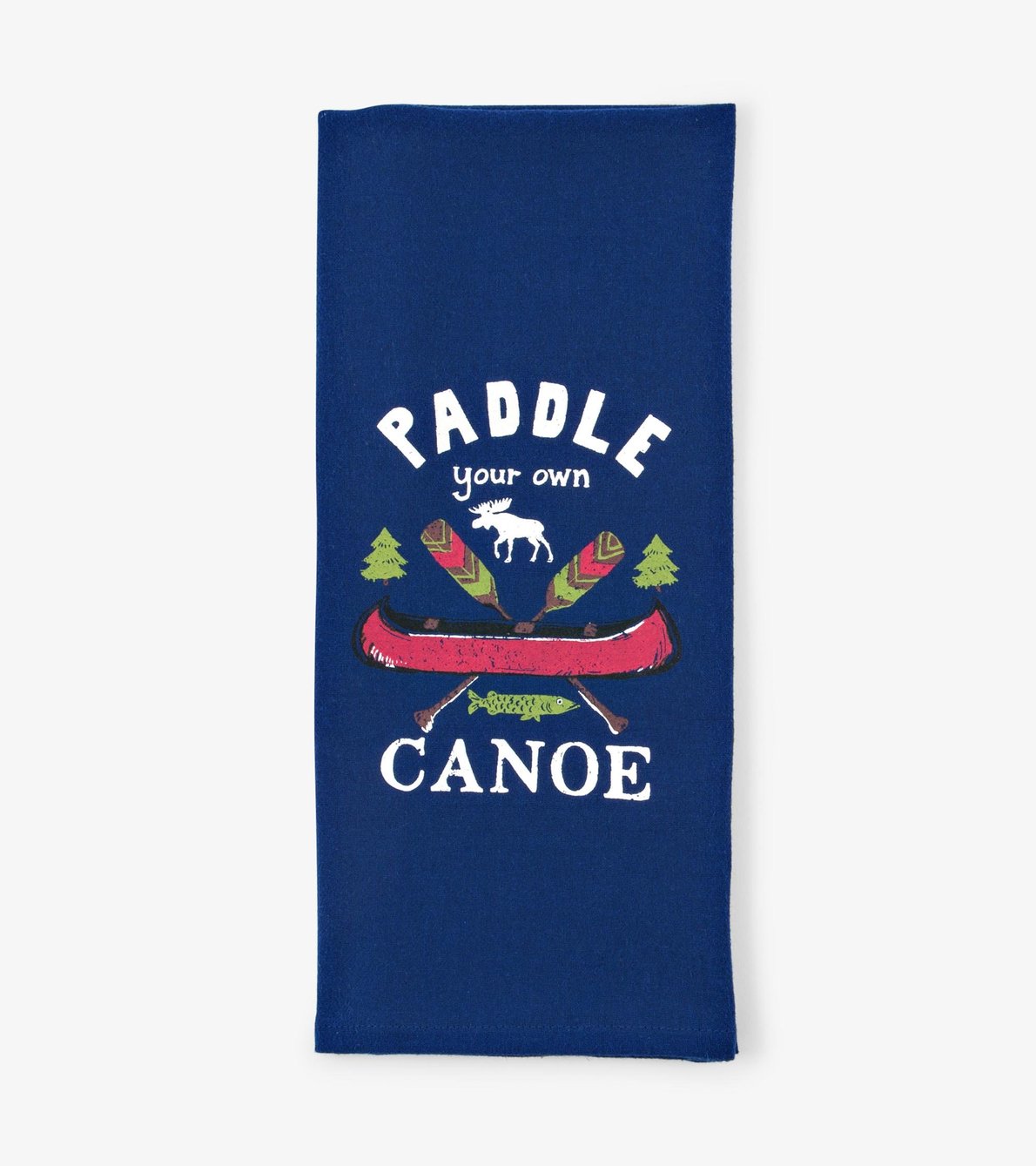 View larger image of Paddle Your Own Canoe Tea Towel