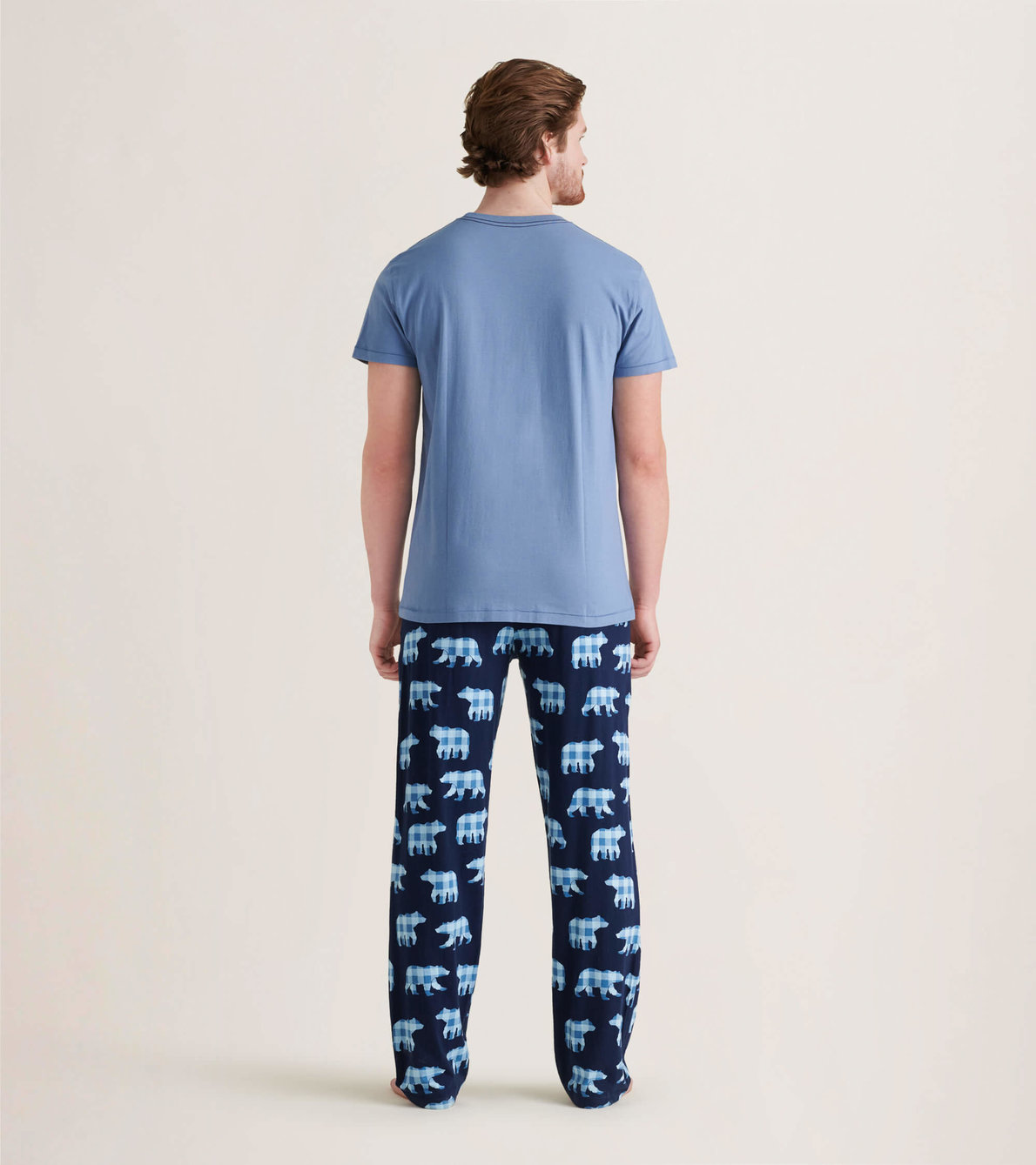 View larger image of Papa Bear Men's Tee and Pants Pajama Separates