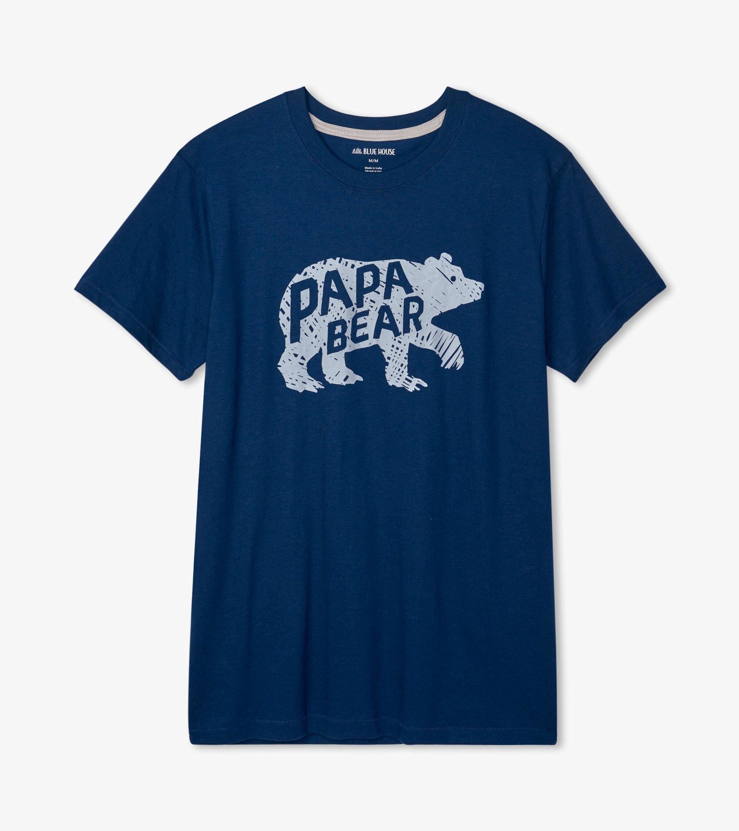 Papa Bear Men's Tee - Little Blue House CA