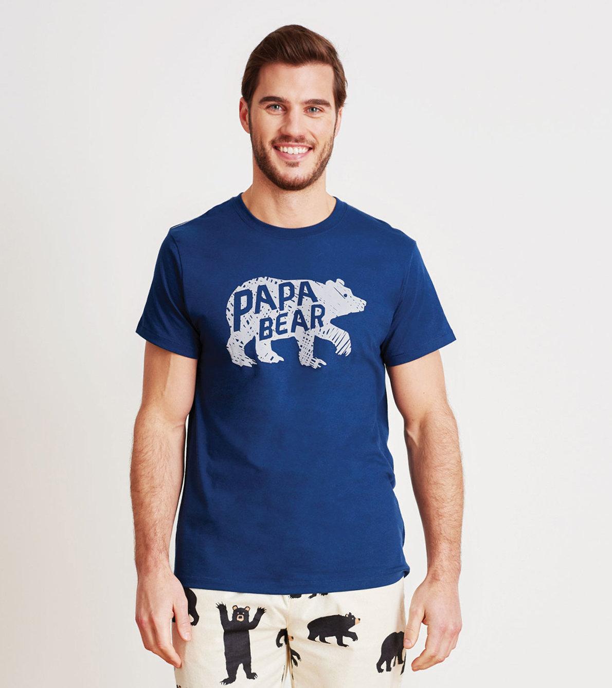 Agrandir l'image de T-shirt pour homme – Ours « Papa Bear »