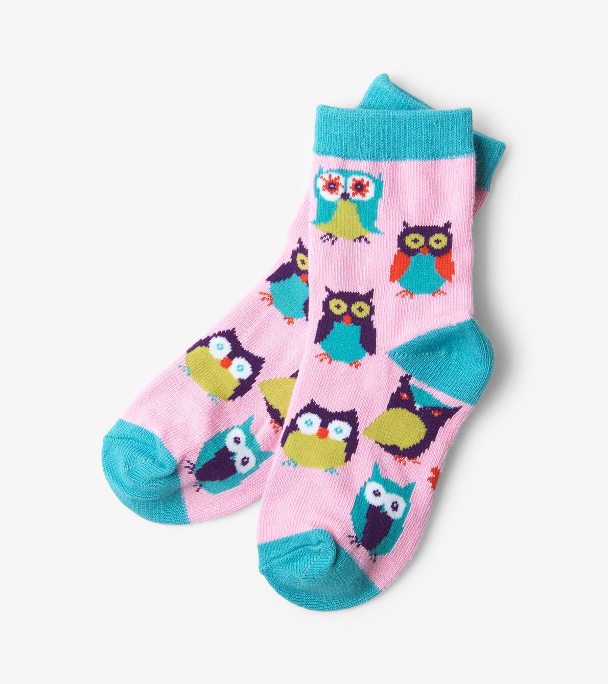 View larger image of Party Owls Kids Crew Socks