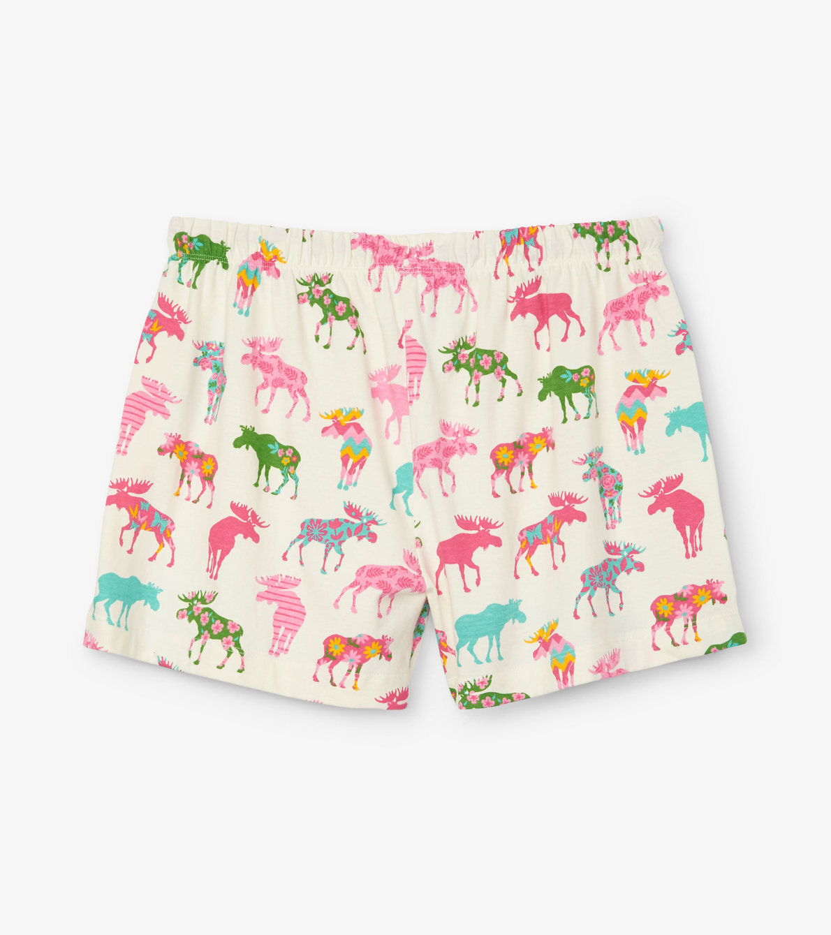 View larger image of Patterned Moose Women's Sleep Shorts
