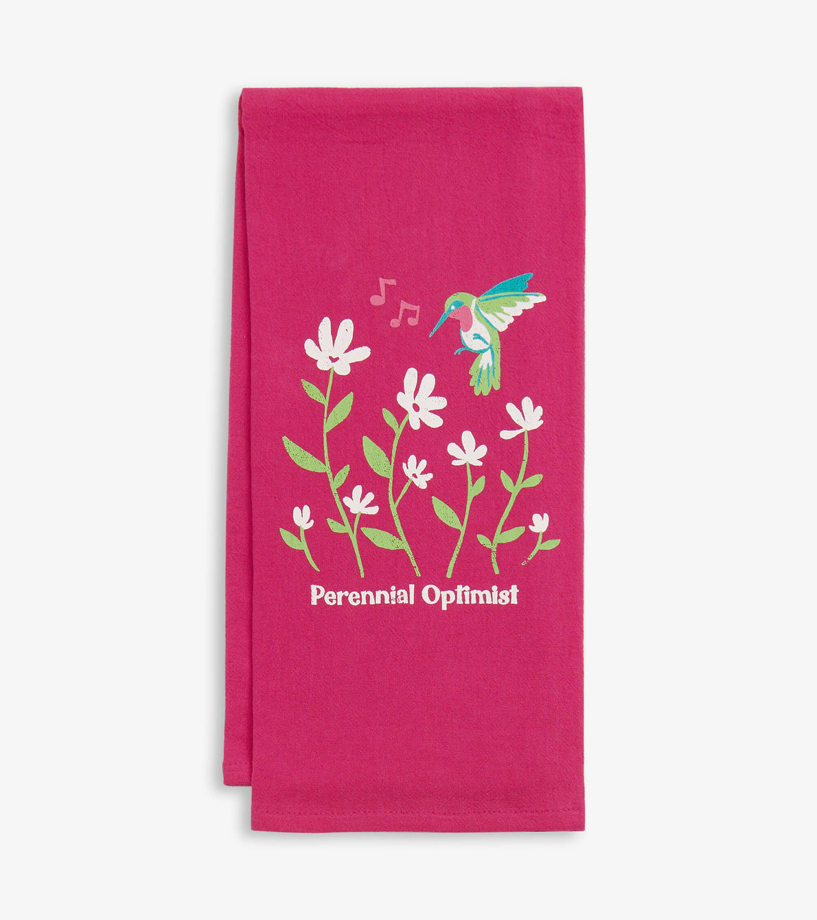 View larger image of Perennial Optimist Tea Towel