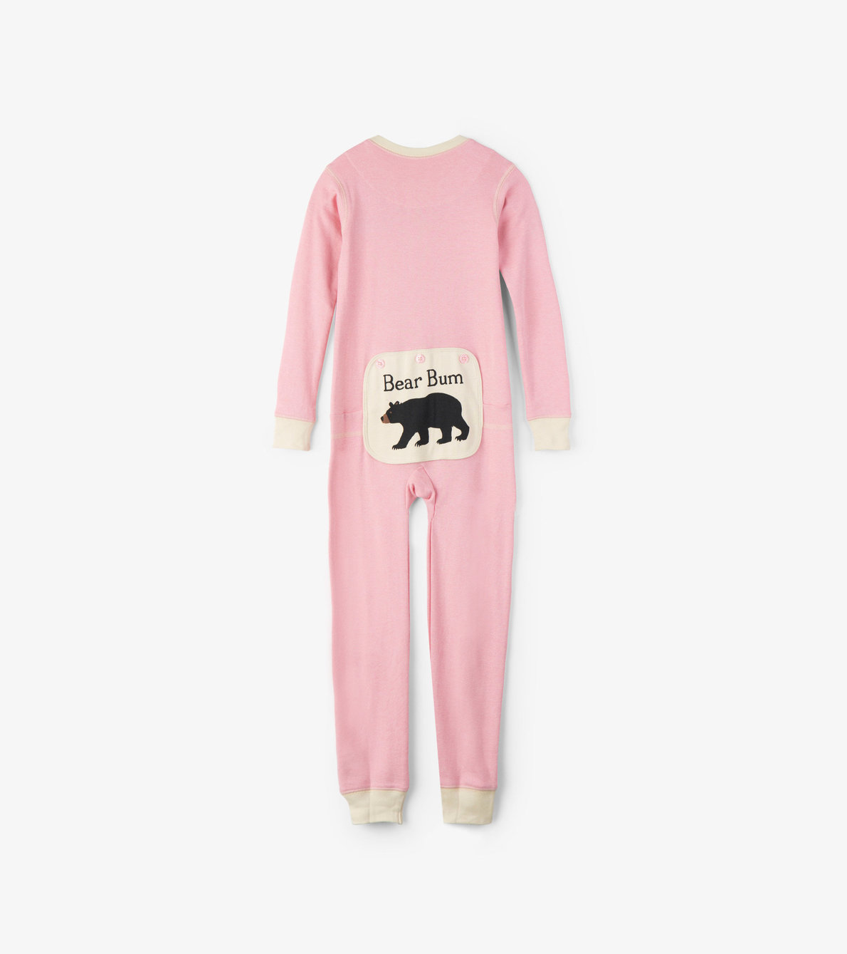 Agrandir l'image de Combinaison pour enfant – Ours sur fond rose « Bear Bum »