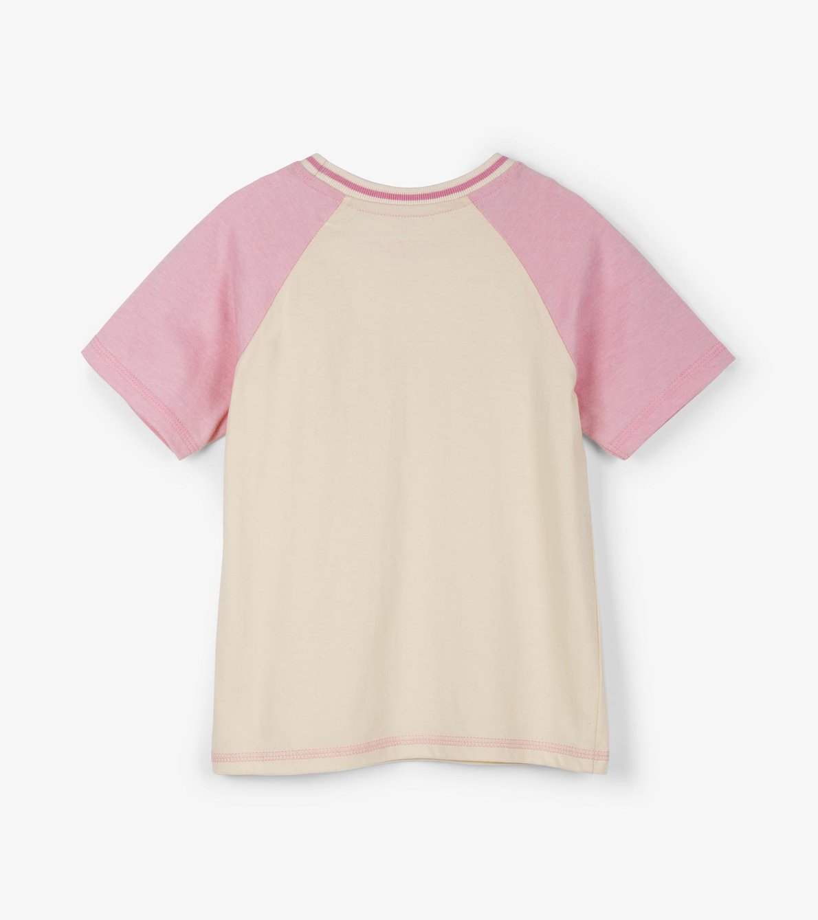 Agrandir l'image de T-shirt à manches raglan pour enfant collection Heritage – Ours roses