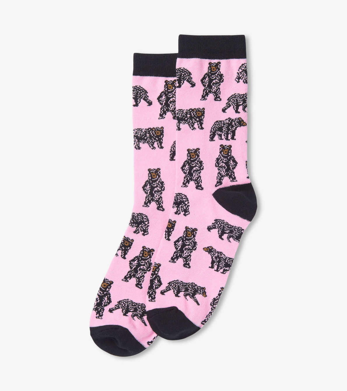 View larger image of Pink Wild Bears Women's Crew Socks