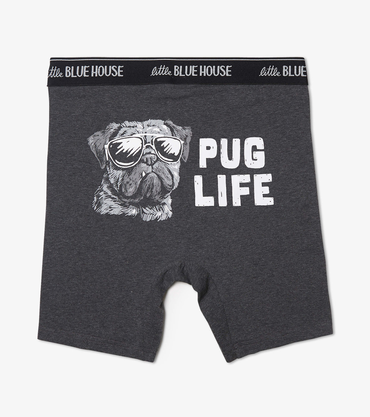 Agrandir l'image de Caleçon boxeur pour homme – Carlin « Pug Life »