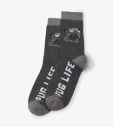 Pug Life Men's Crew Socks