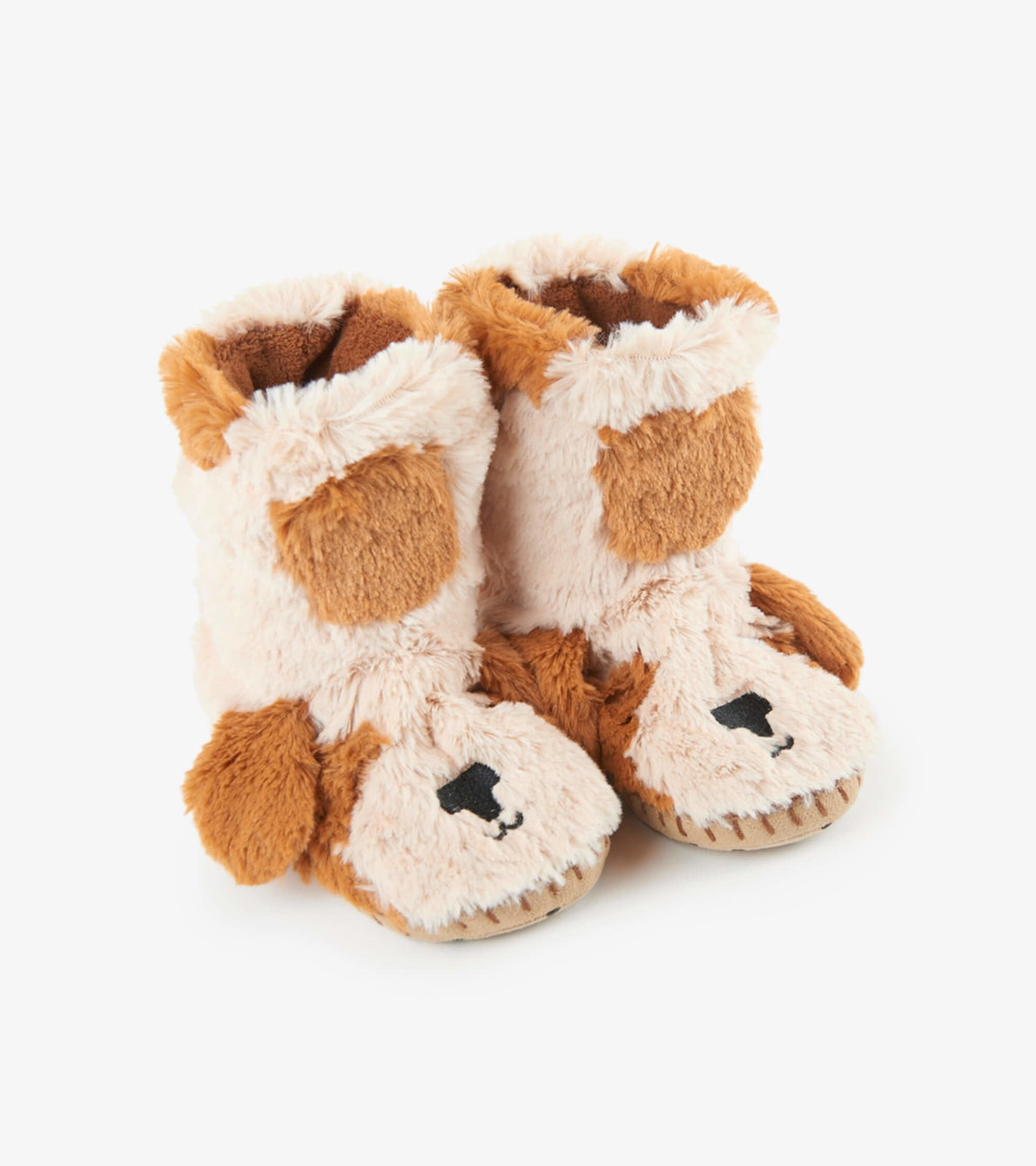 View larger image of Puppy Kids Fuzzy Slouch Slippers