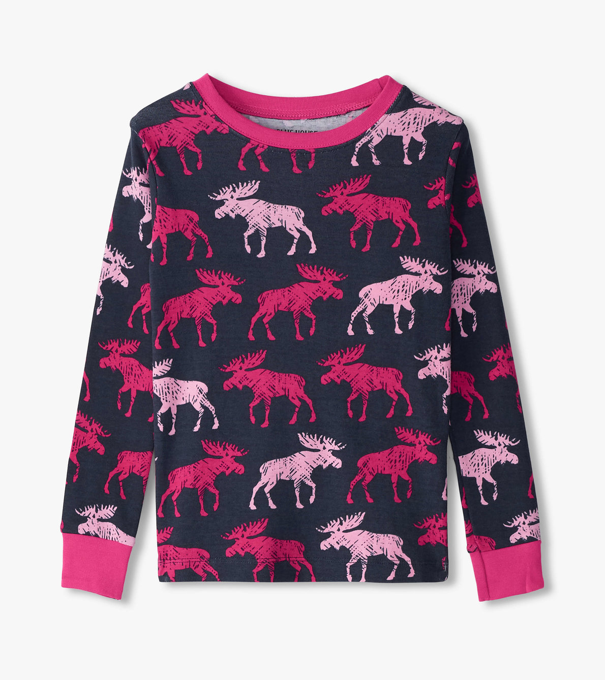 View larger image of Raspberry Moose Kids Pajama Set
