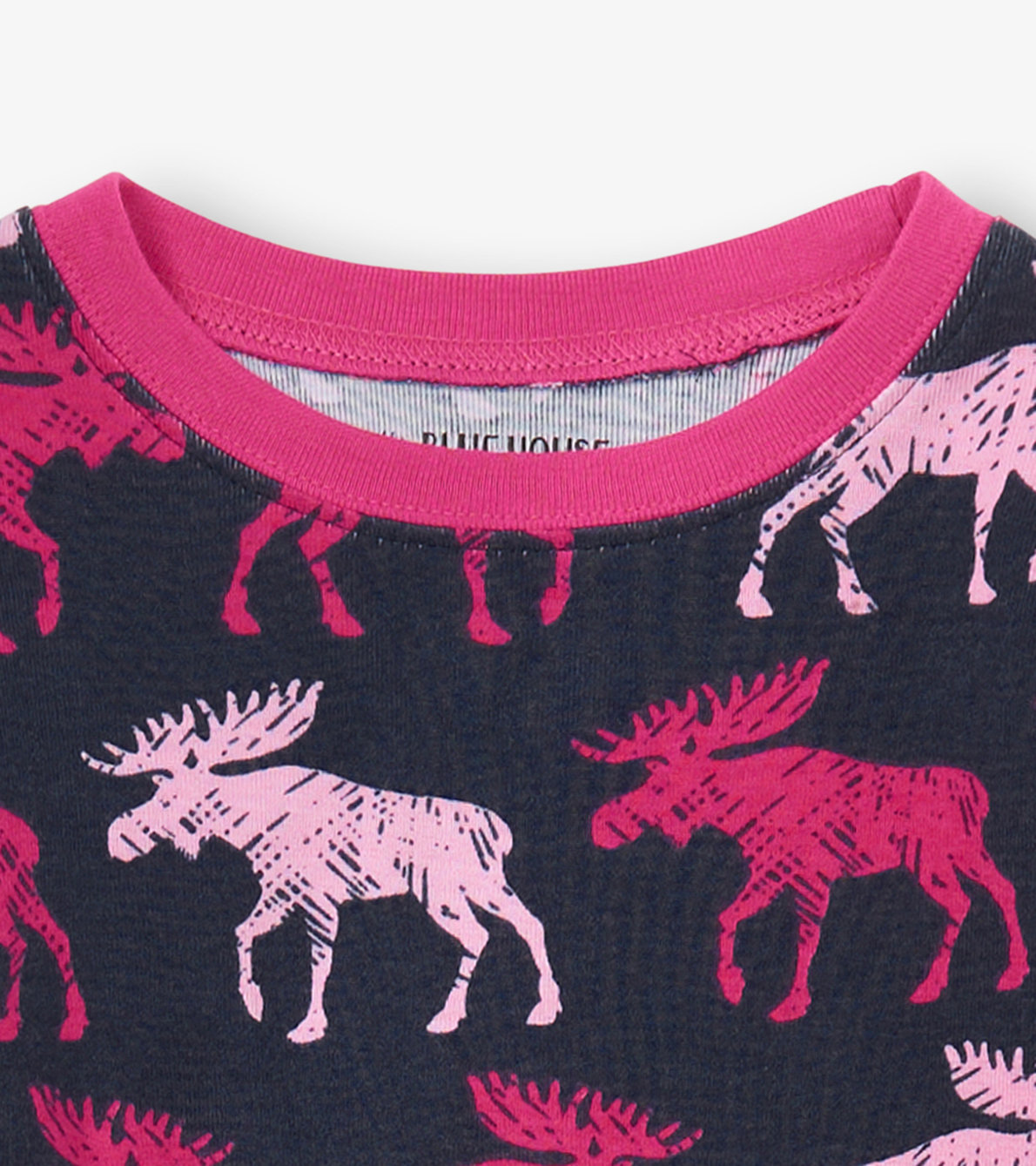 View larger image of Raspberry Moose Kids Pajama Set