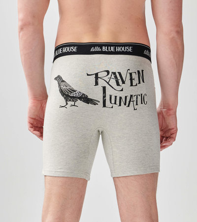 Raven Lunatic Men's Boxer Briefs