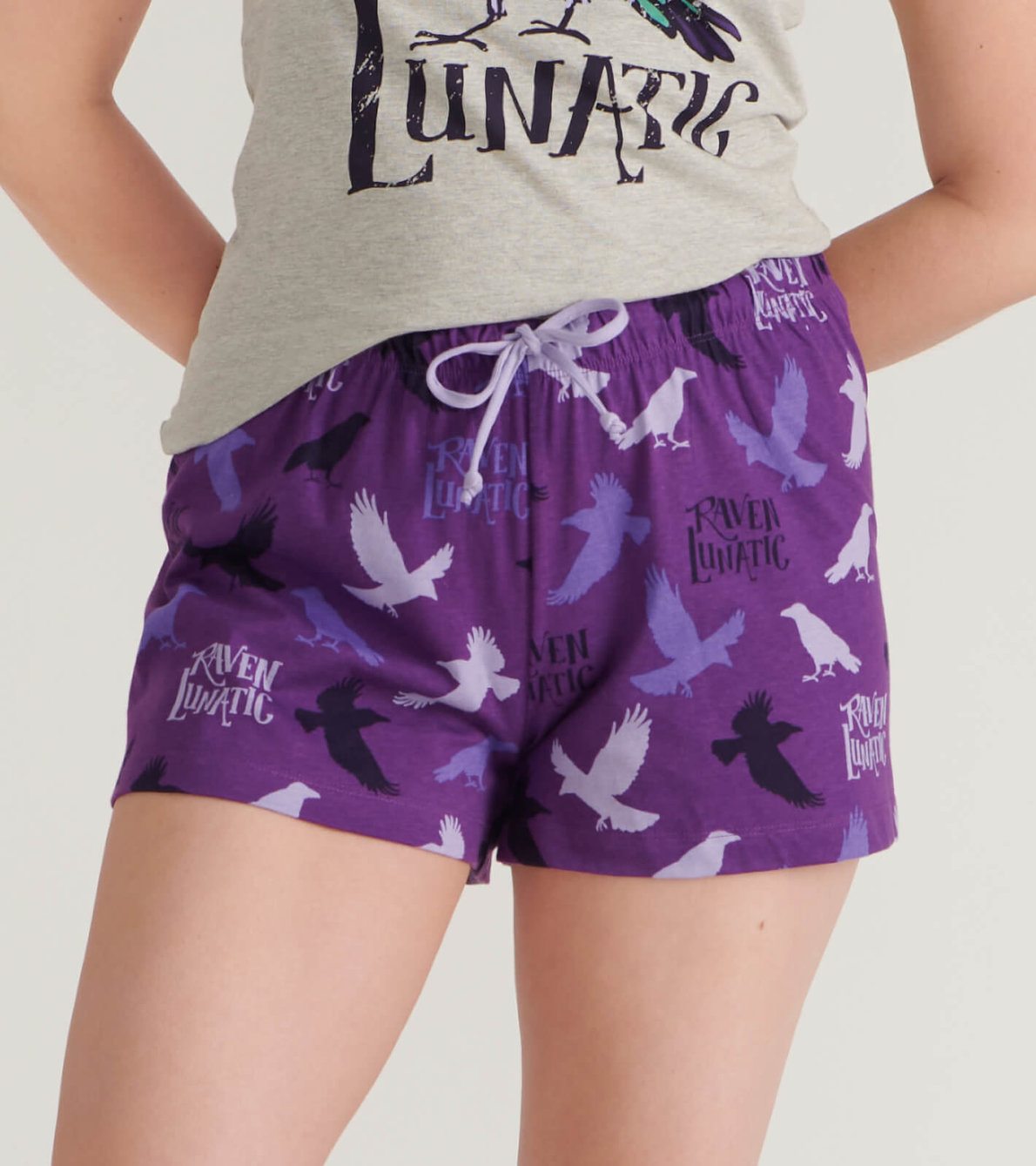View larger image of Raven Lunatic Women's Sleep Shorts