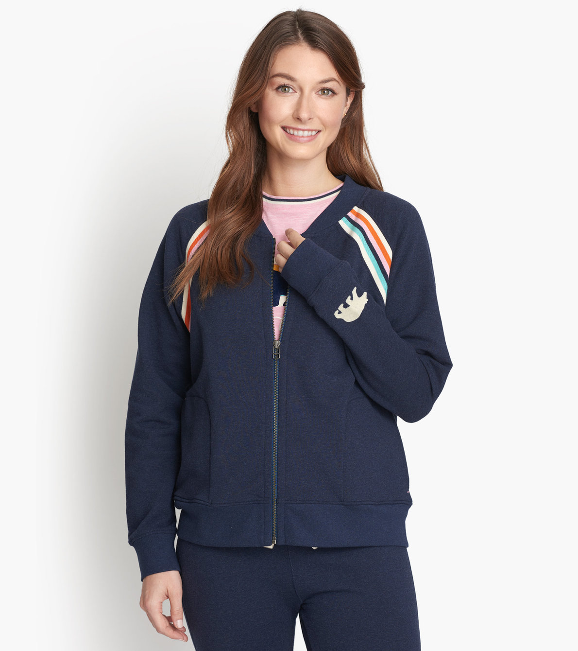 View larger image of Retro Bear Women's Heritage Track Jacket