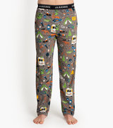 Retro Camping Men's Jersey Pajama Pants