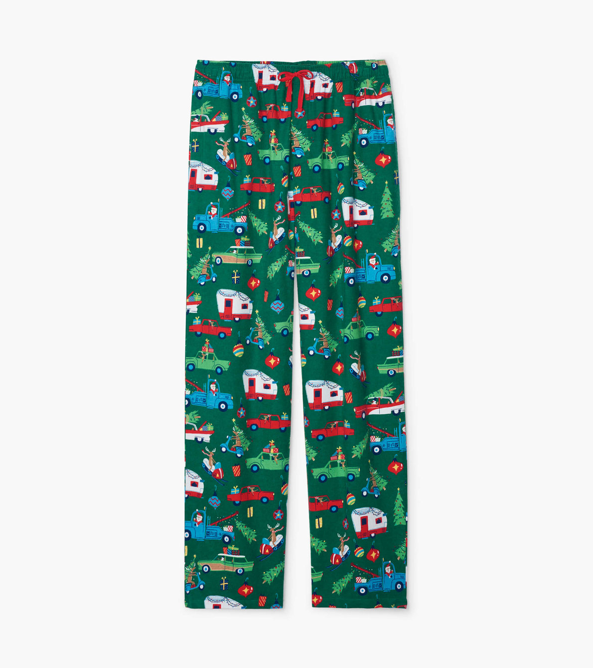 View larger image of Retro Christmas Men's Flannel Pajama Pants
