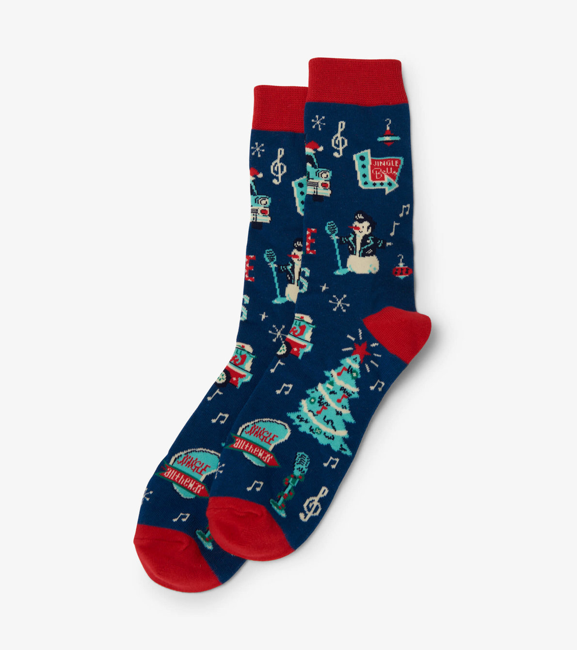 View larger image of Rockin Holidays Men's Crew Socks