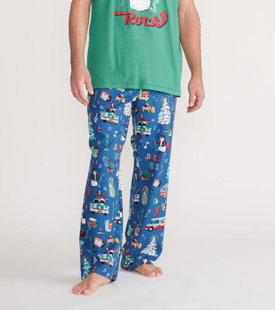 Pantalon de pyjama pour homme – Noël musical