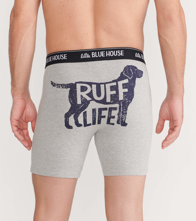 Ruff Life Men's Boxer Briefs - Little Blue House US