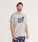 T-shirt pour homme – Chien « Ruff Life »