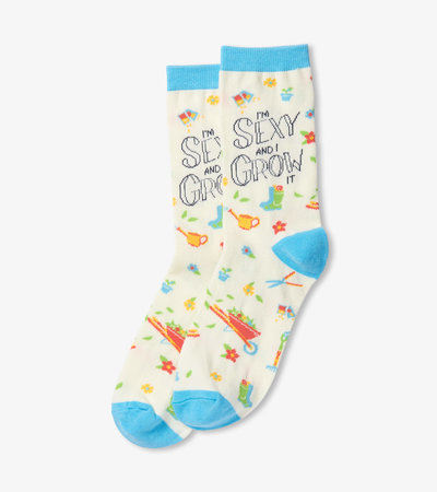 Sexy And I Grow It Women's Crew Socks