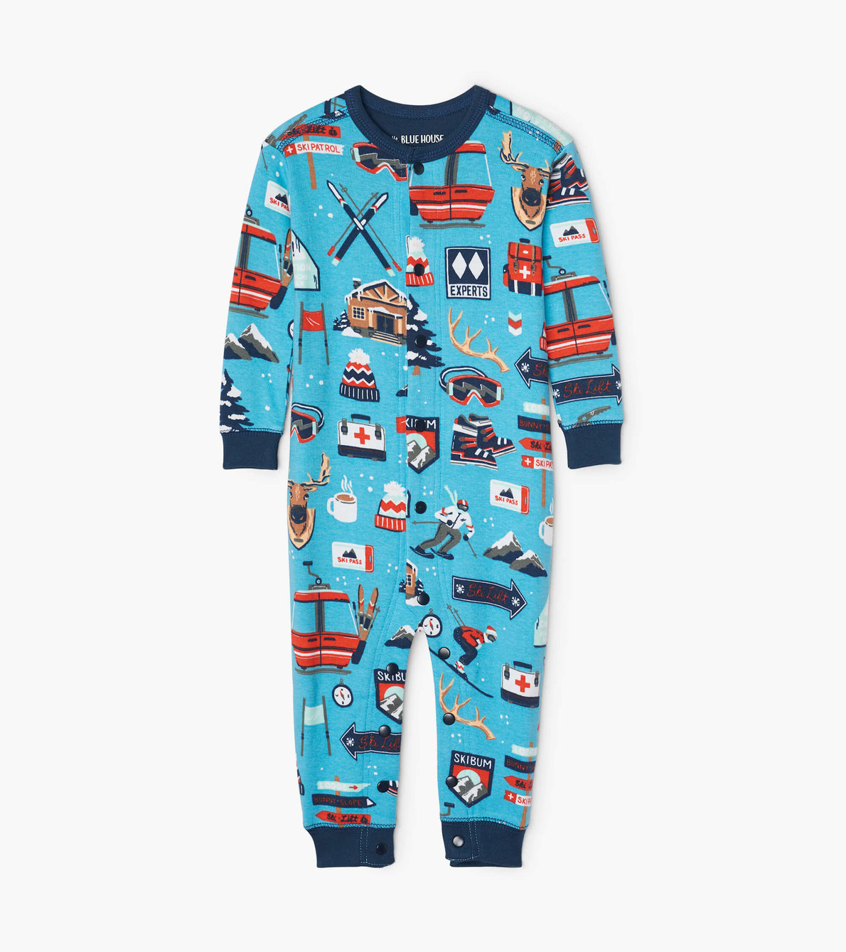 View larger image of Ski Holiday Baby Union Suit