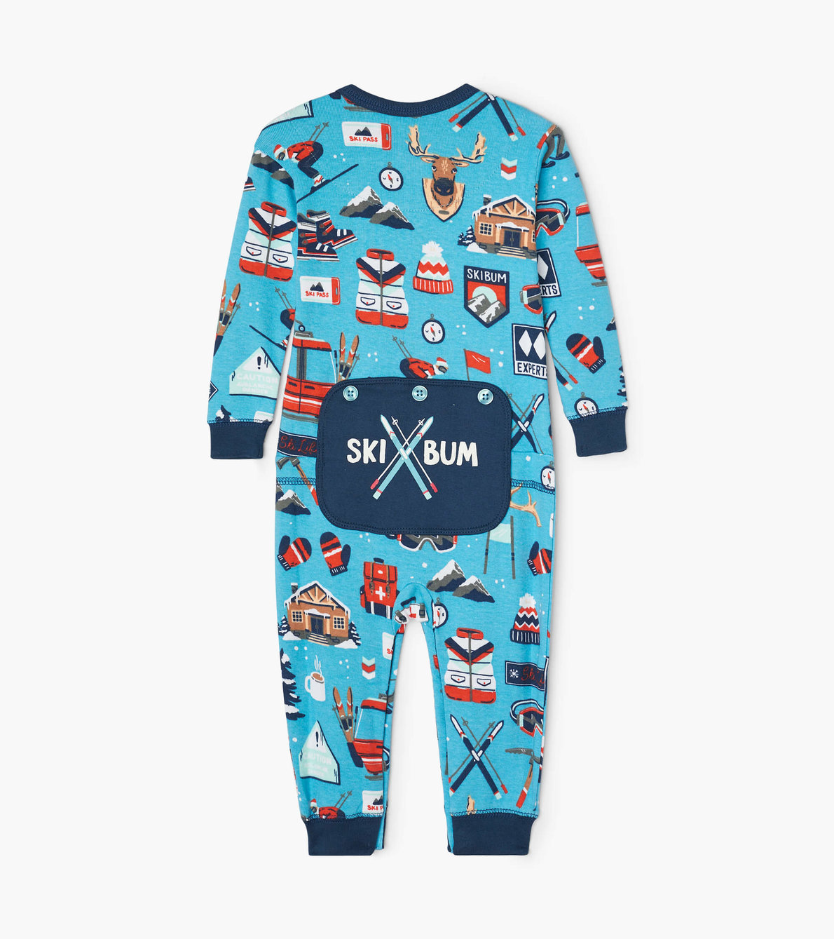 View larger image of Ski Holiday Baby Union Suit
