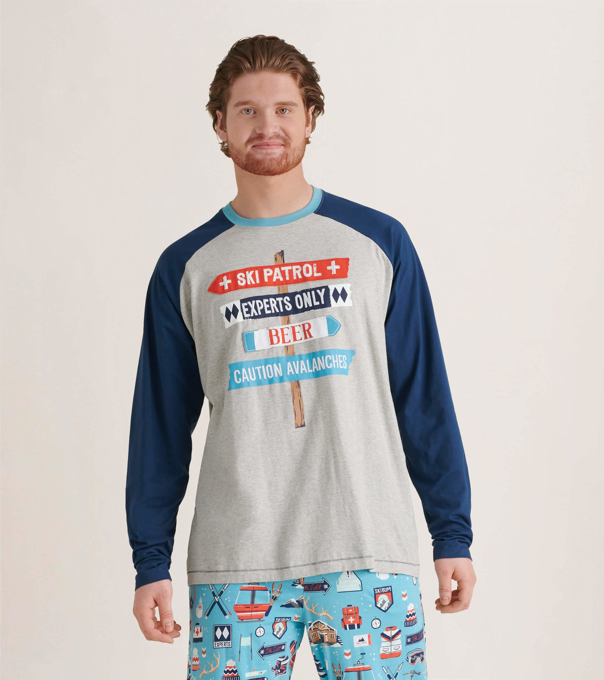 View larger image of Ski Holiday Men's Long Sleeve Tee