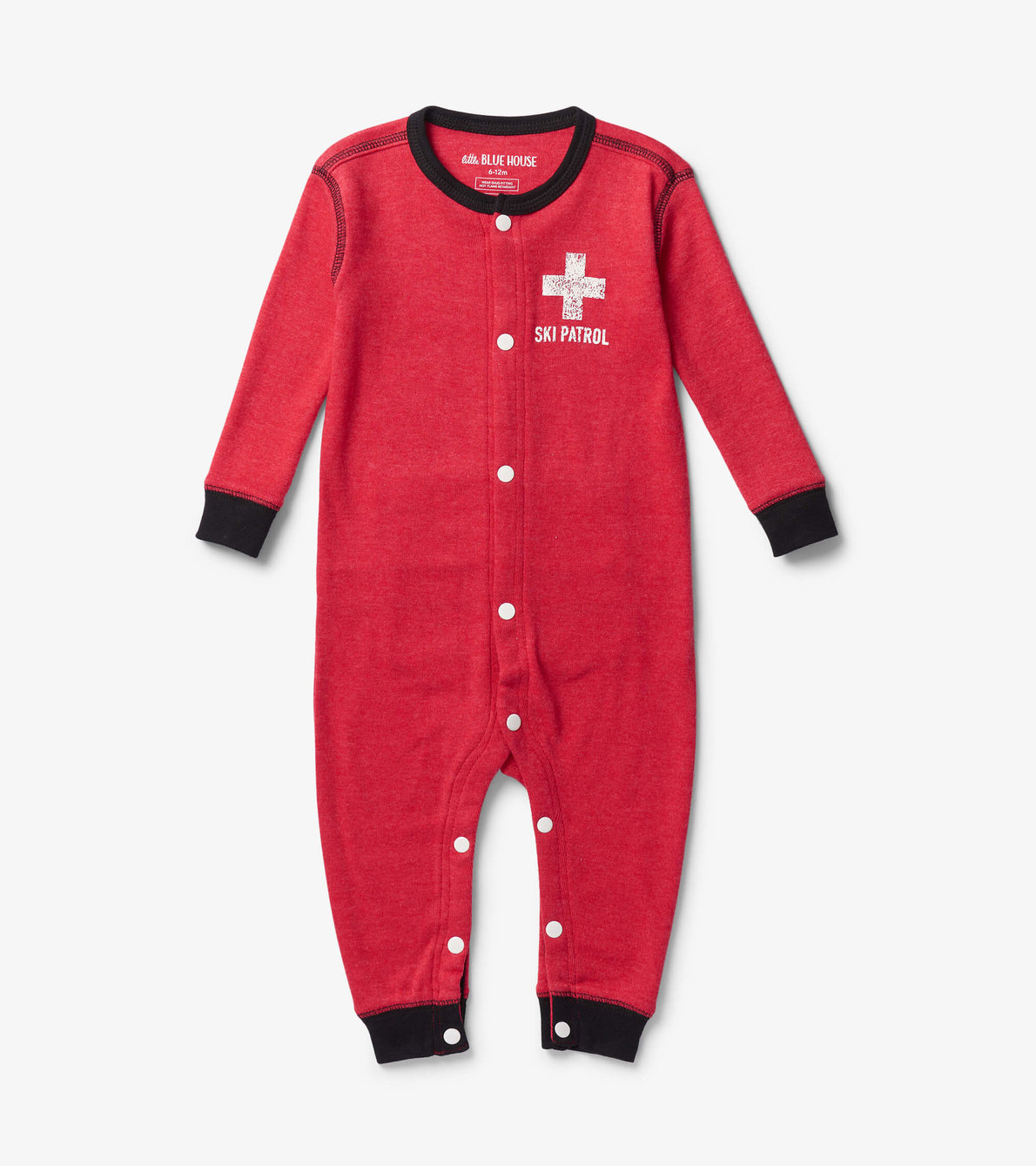 View larger image of Ski Patrol Baby Union Suit