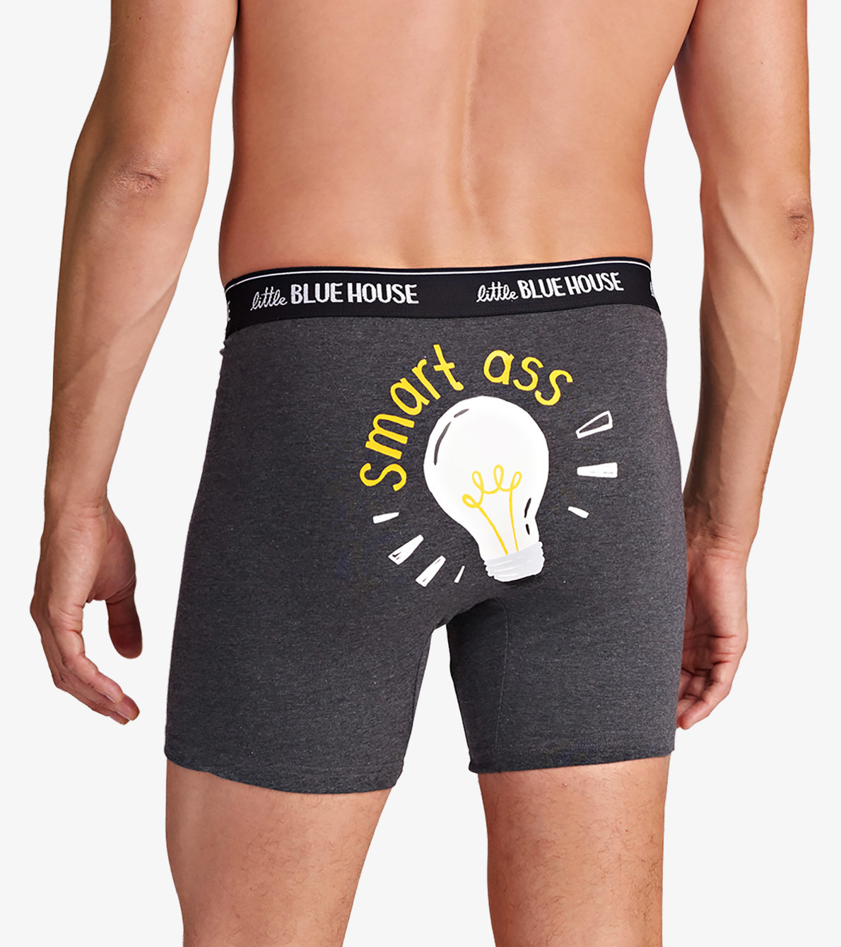 View larger image of Smart Ass Men's Glow in the Dark Boxer Briefs