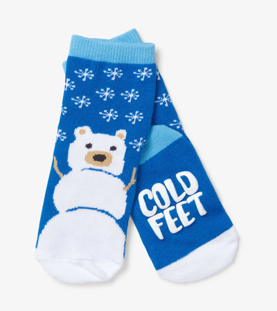 Chaussettes pour enfant – Ours de neige