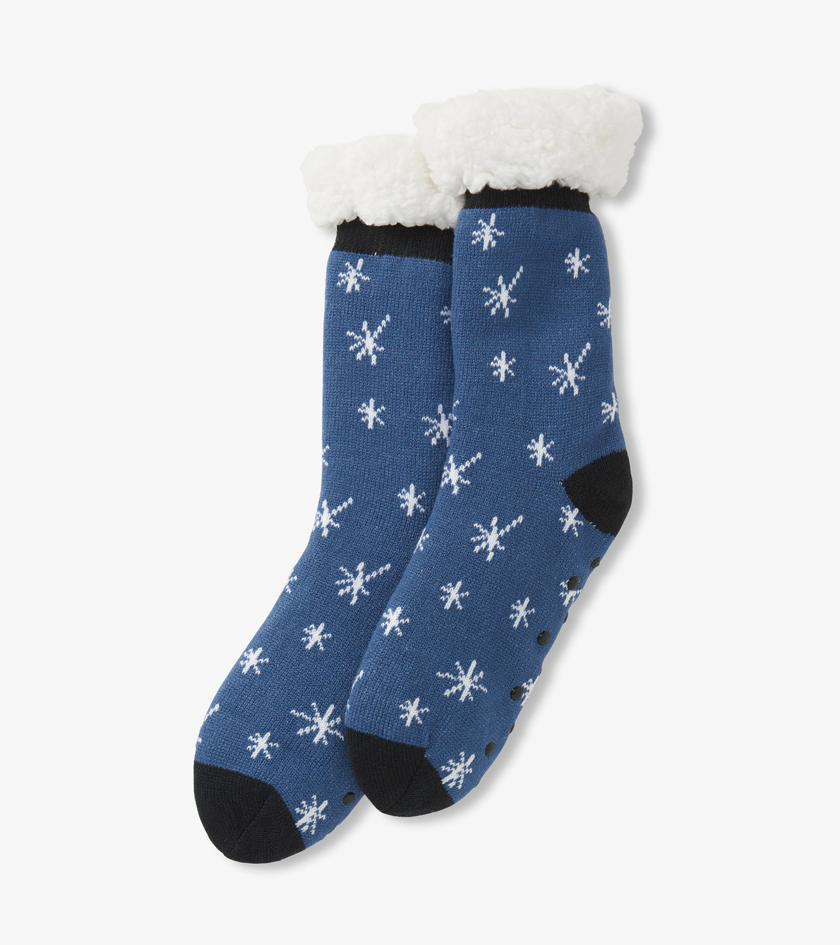 View larger image of Snowflakes Women's Sherpa Lined Cabin Sock