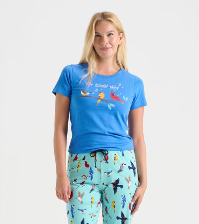 T-shirt pour femme – Oiseaux « The Tweetest Things »