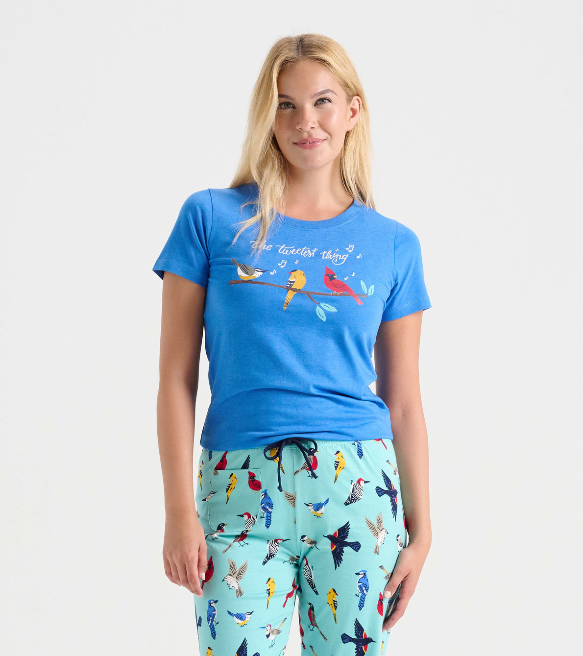 Agrandir l'image de T-shirt pour femme – Oiseaux « The Tweetest Things »