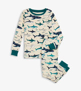 Toothy Sharks Kids Pajama Set