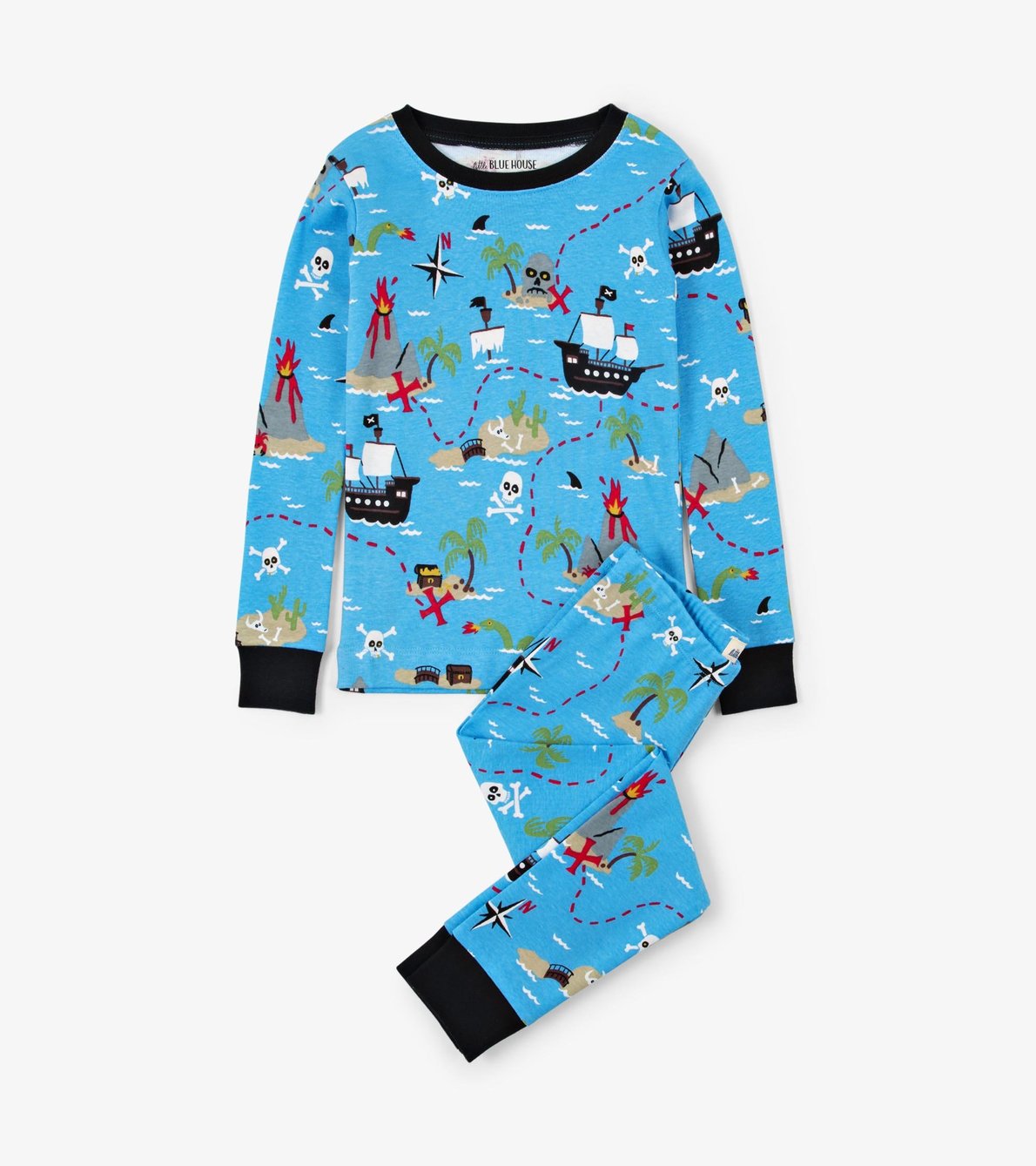 Agrandir l'image de Pyjama pour enfant – Île au trésor
