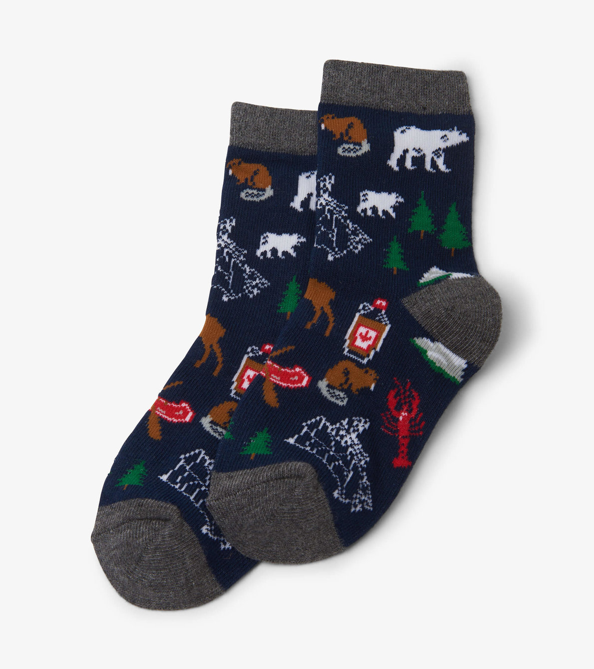 View larger image of True North Kids Crew Socks