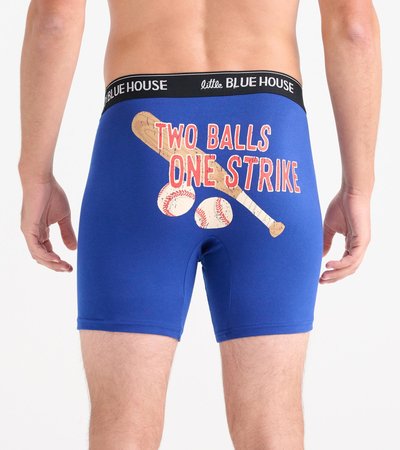 Mess With The Bull Men's Boxer Briefs - Little Blue House US