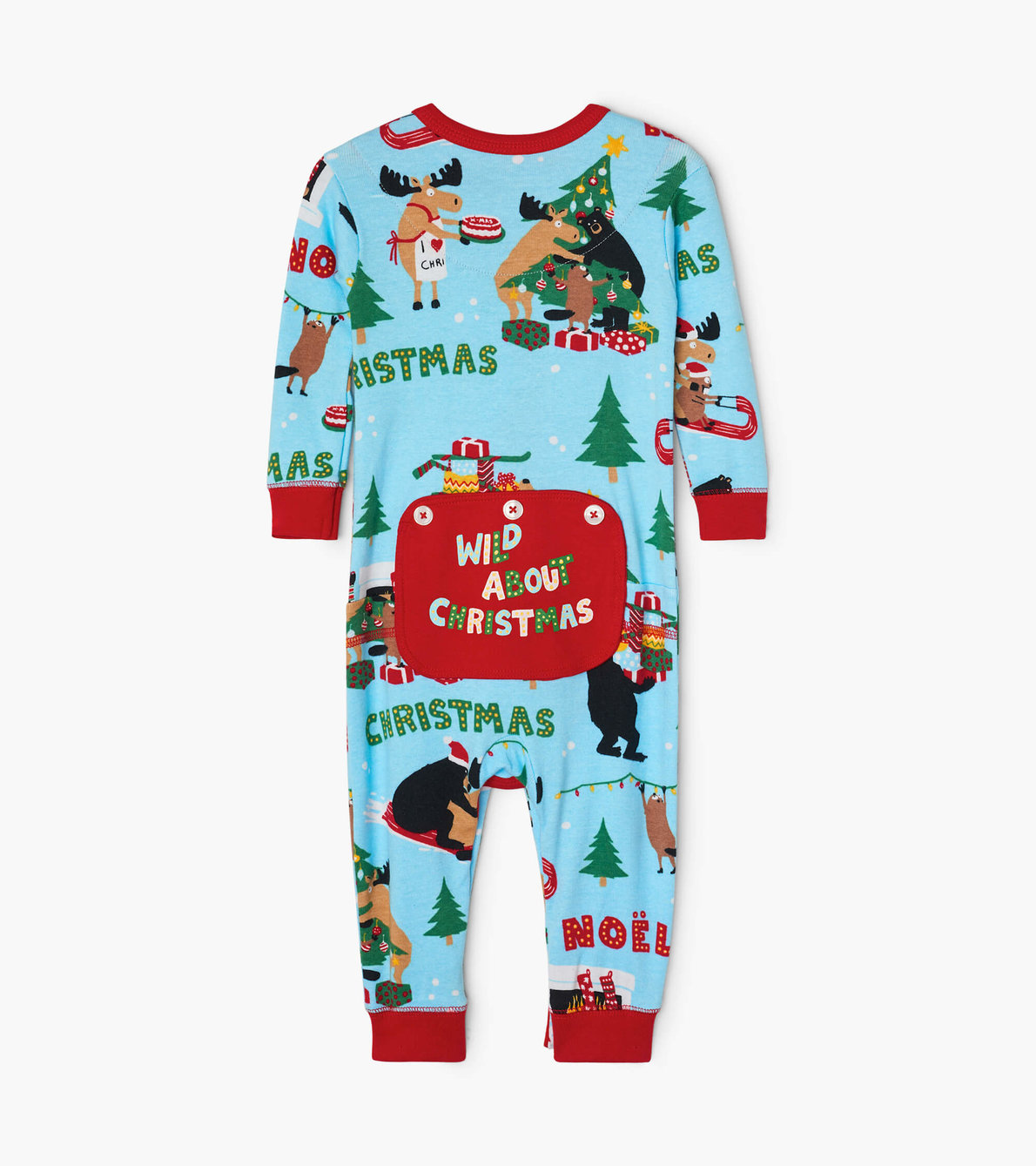 View larger image of Wild About Christmas Baby Union Suit