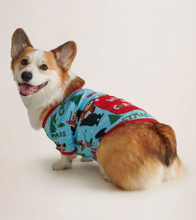 Friends Matching Family Christmas Pajamas With Dog - Family Christmas  Pajamas By Jenny