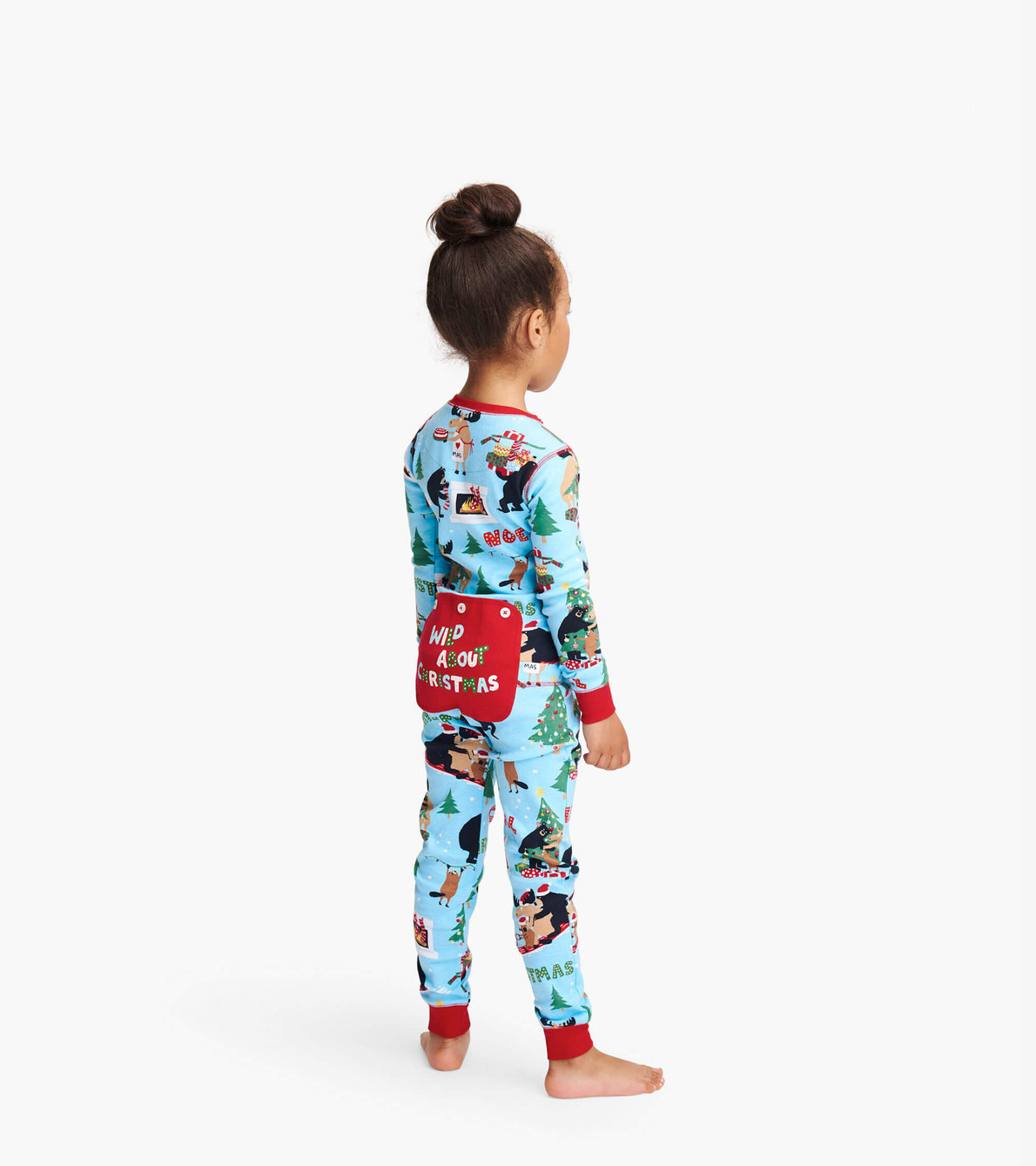 Agrandir l'image de Pyjamas pour la famille - Animaux sauvages de Noël