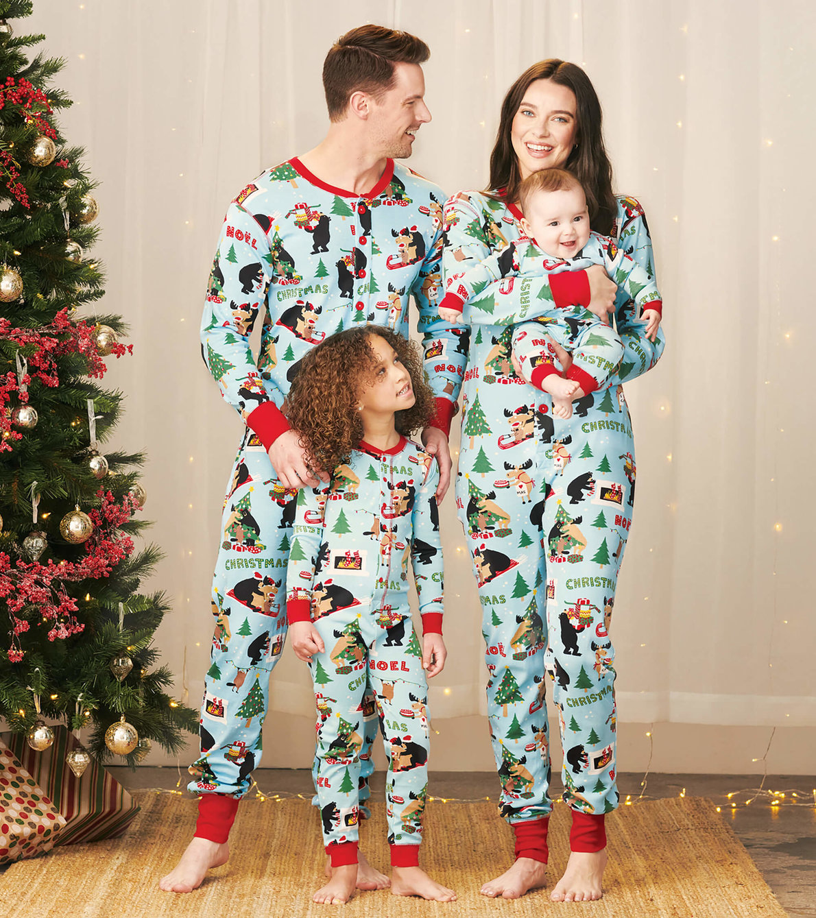 View larger image of Wild About Christmas Family Union Suits