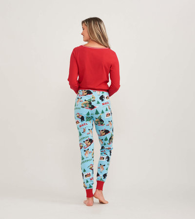 Women's Red Lounge Pants and Leggings