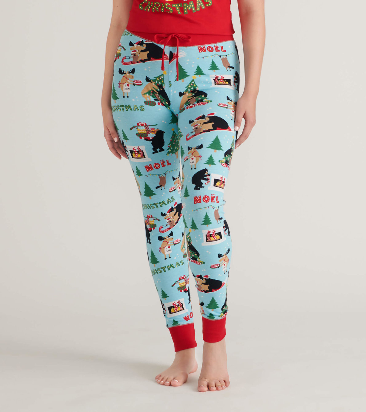 View larger image of Wild About Christmas Women's Sleep Leggings