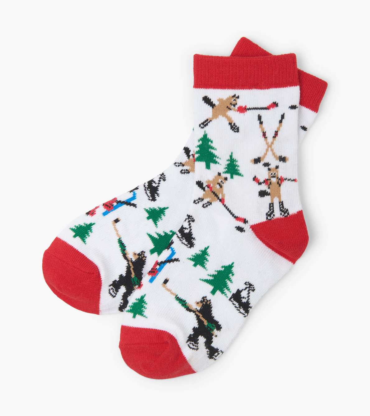 View larger image of Wild about Hockey Kids Crew Socks
