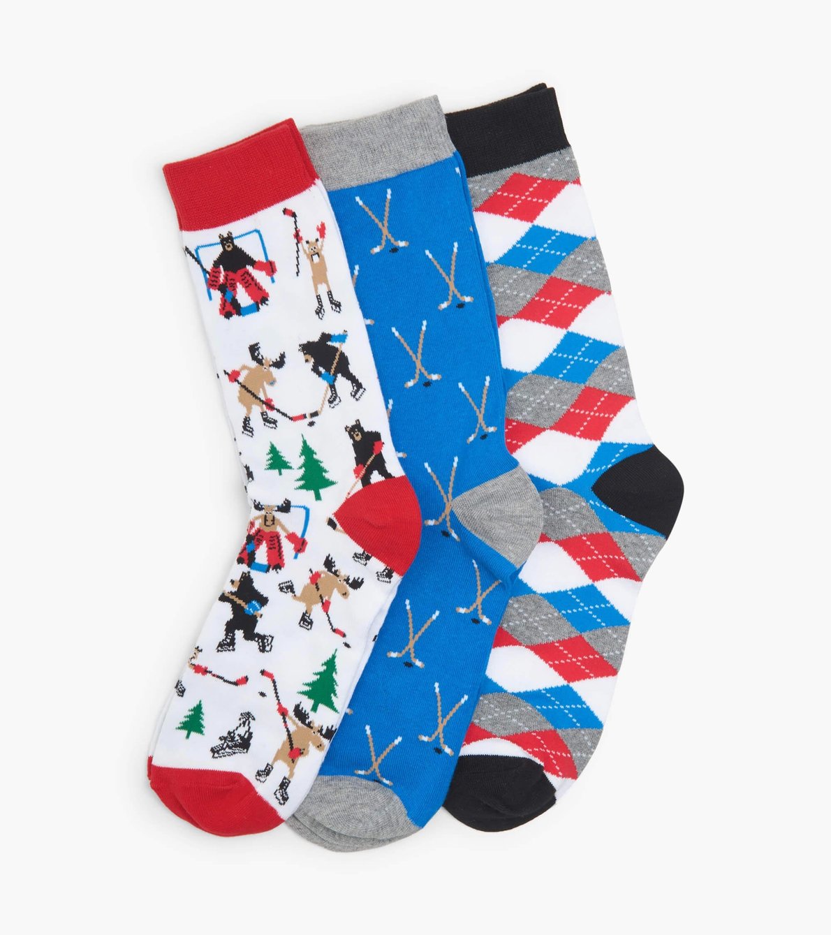 View larger image of Wild About Hockey Men’s Crew Sock Set