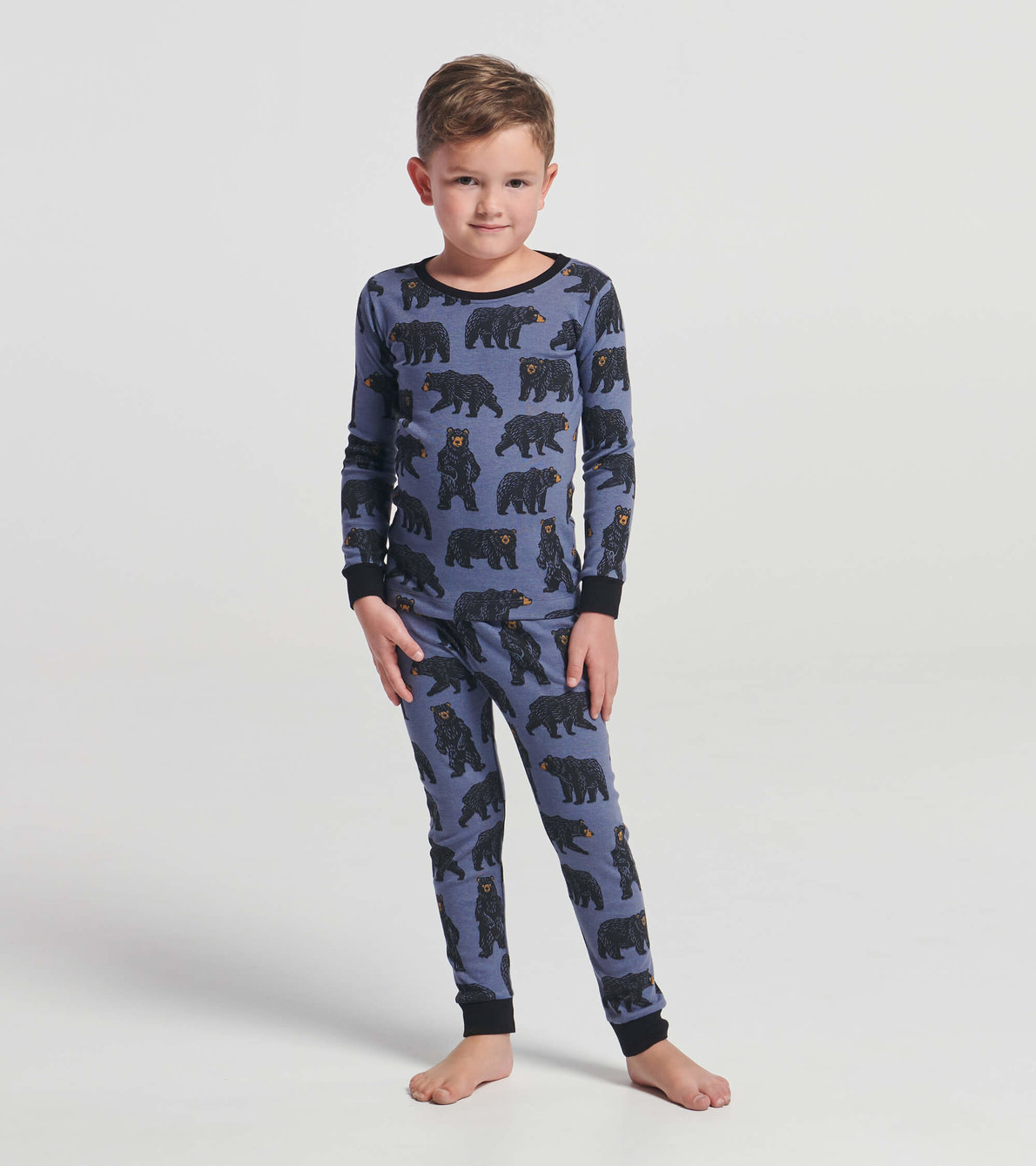 View larger image of Wild Bears Kids Pajama Set