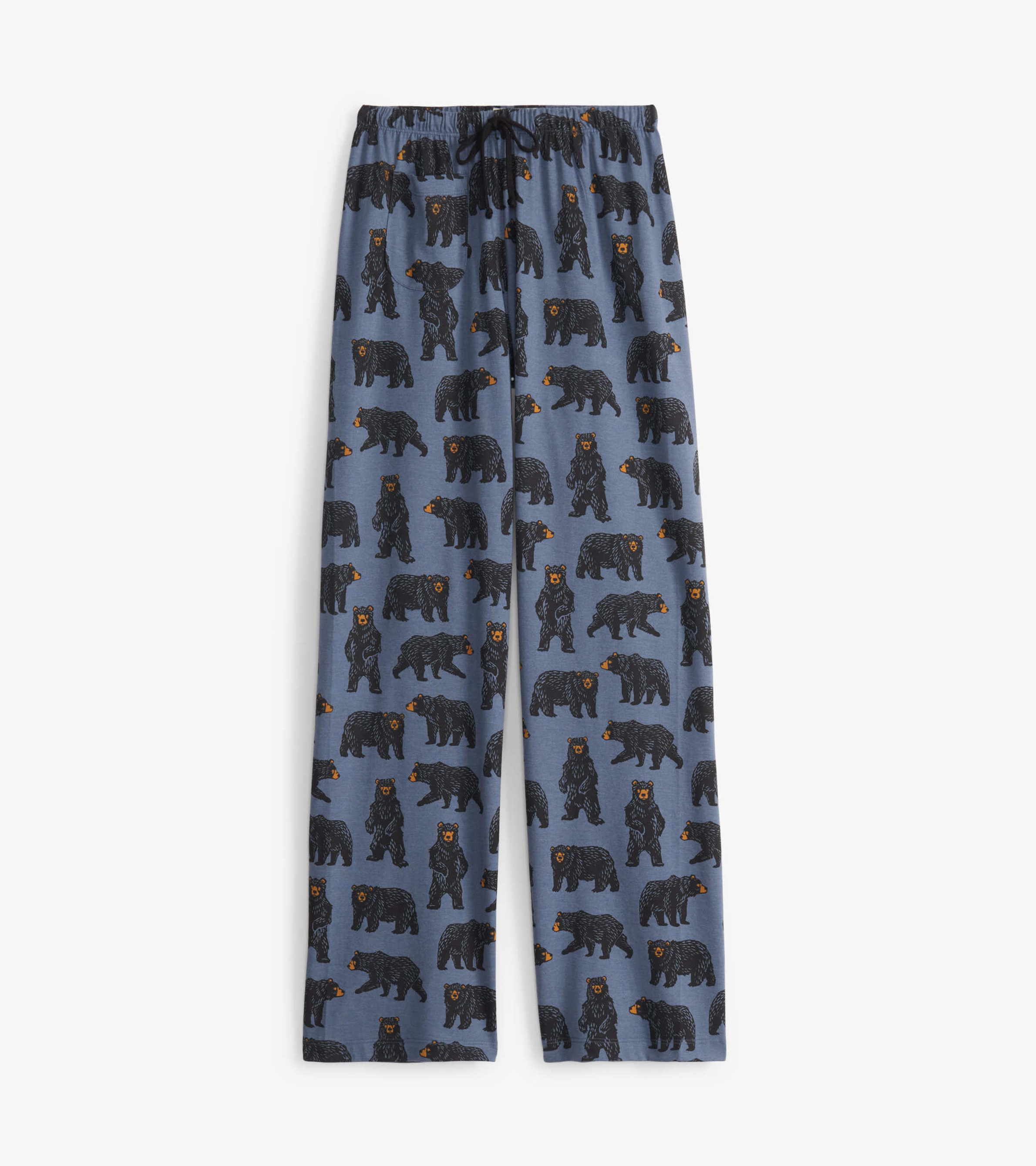 Black Bear Women's Pajama Set - Little Blue House UK