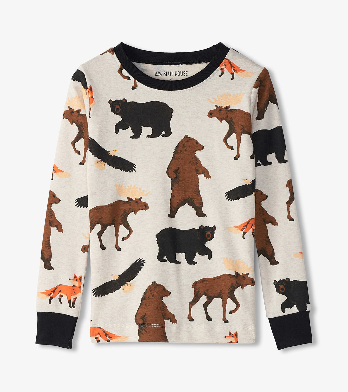 View larger image of Wildlife Kids Pajama Set