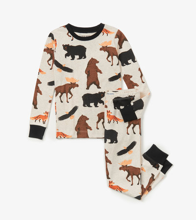 Wildlife Kids Pajama Set